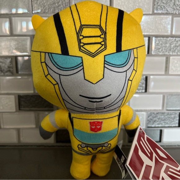 Transformers More Than Meets The Eye BUMBLEBEE Plush / Hasbro / 7” / BRAND NEW - Picture 2 of 15